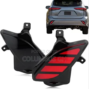 Toyota Highlander 2020 2025 Back Bumper Reflector