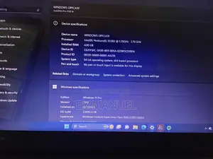 Laptop Toshiba 4GB Intel Pentium HDD 500GB
