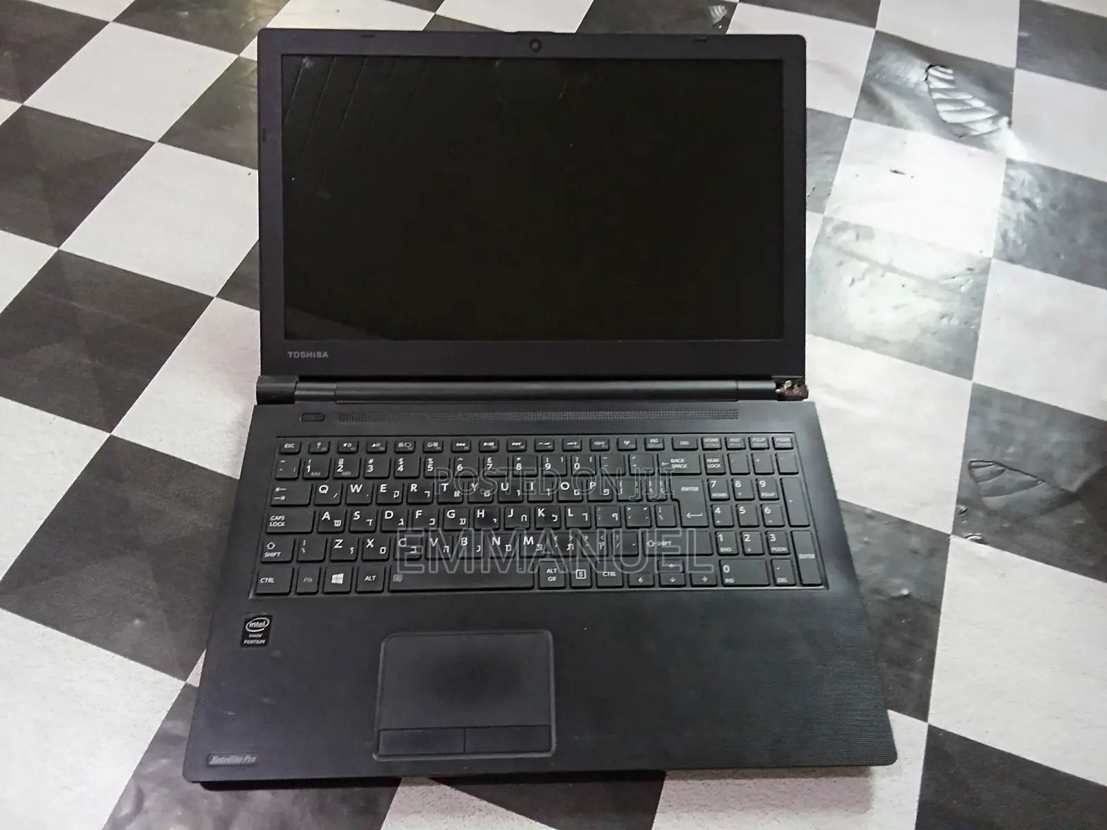 Laptop Toshiba 4GB Intel Pentium HDD 500GB