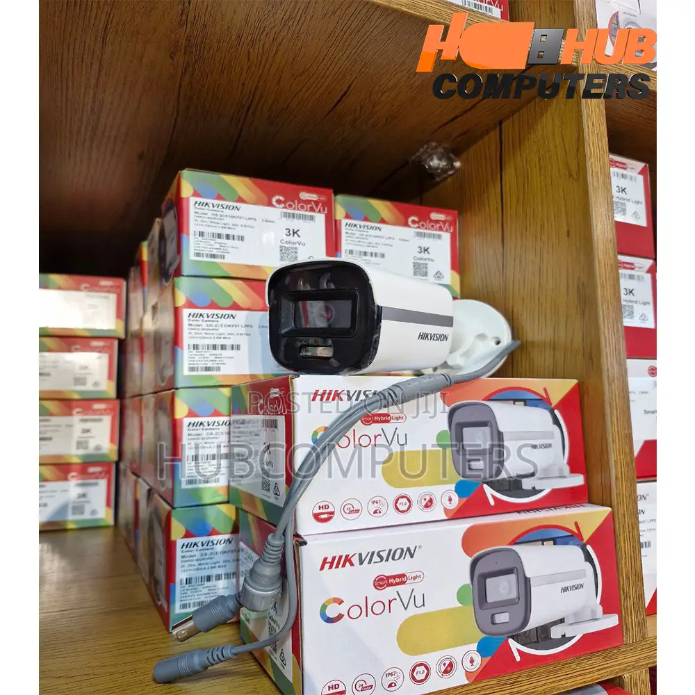 Hikvision (Ds-2ce10kf0t-Lpfs) Colorvu Fixed Bullet Camera