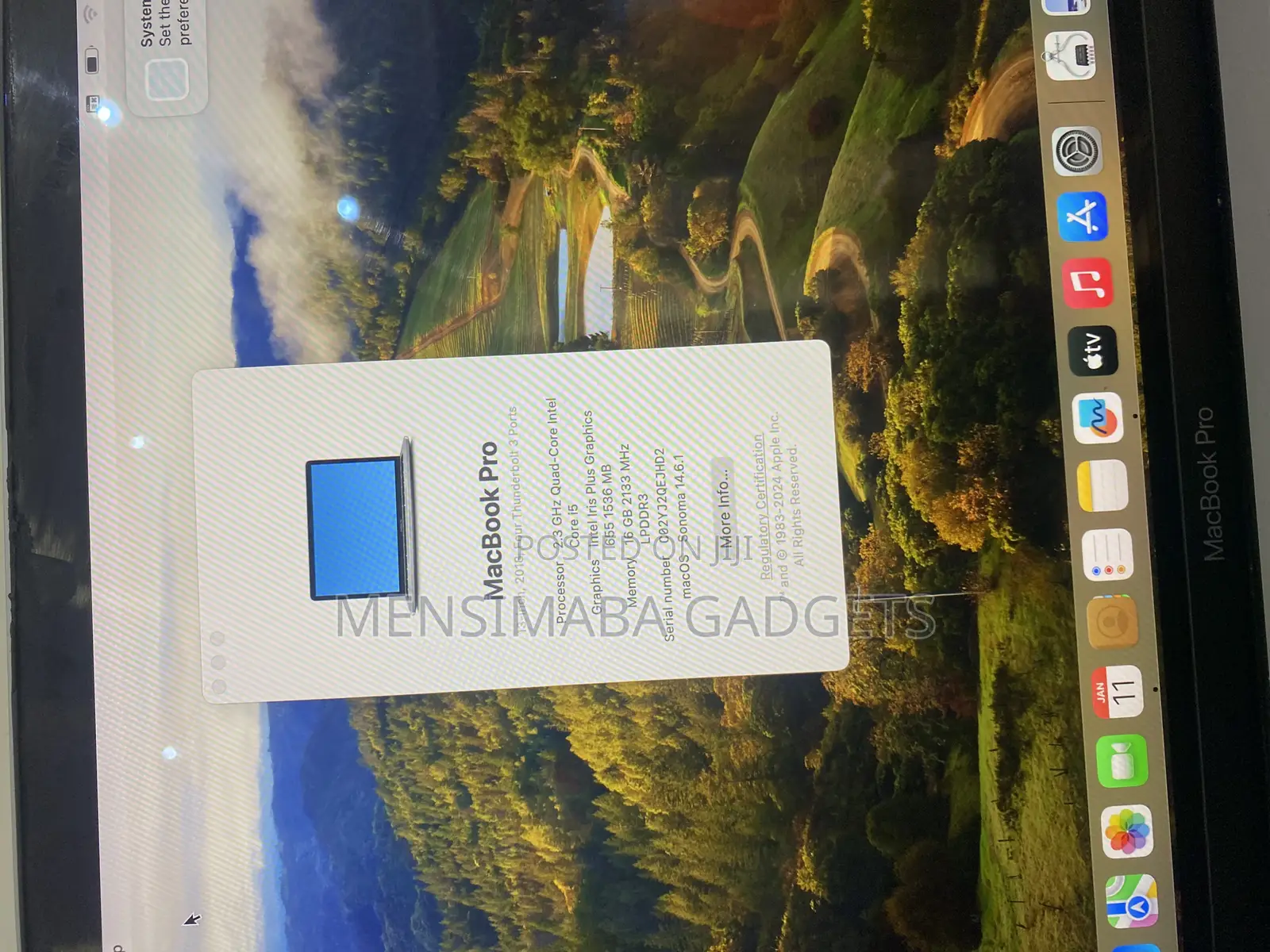 Laptop Apple MacBook 2018 16GB Intel Core i5 SSD 256GB