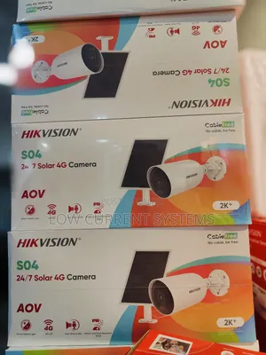 Hikvision 4mp Solar Powered 4g Camera Ds-2cfs04/4g Aov