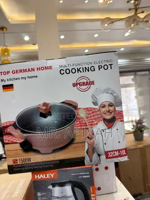 Top German Multi-Purpose Electric Cooking Pot(1500watt) 