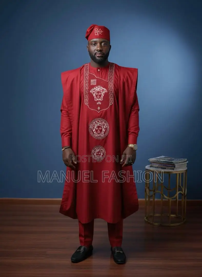 Luxury Agbada Three Piece