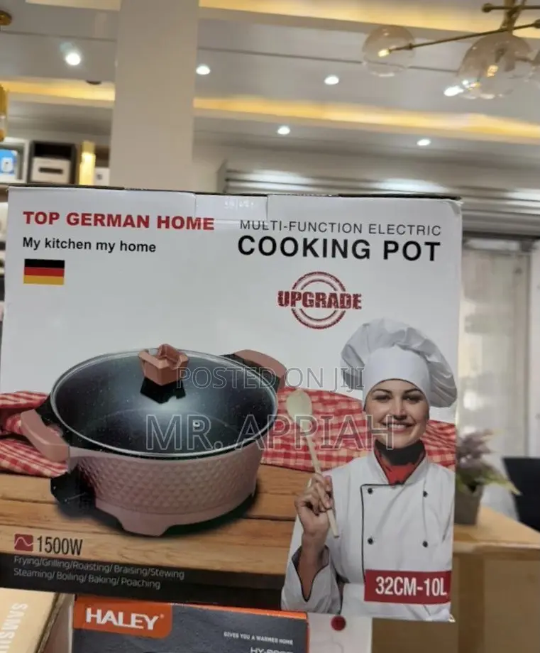 Shop Top German Multi-Purpose Electric Cooking Pot(1500watt) 