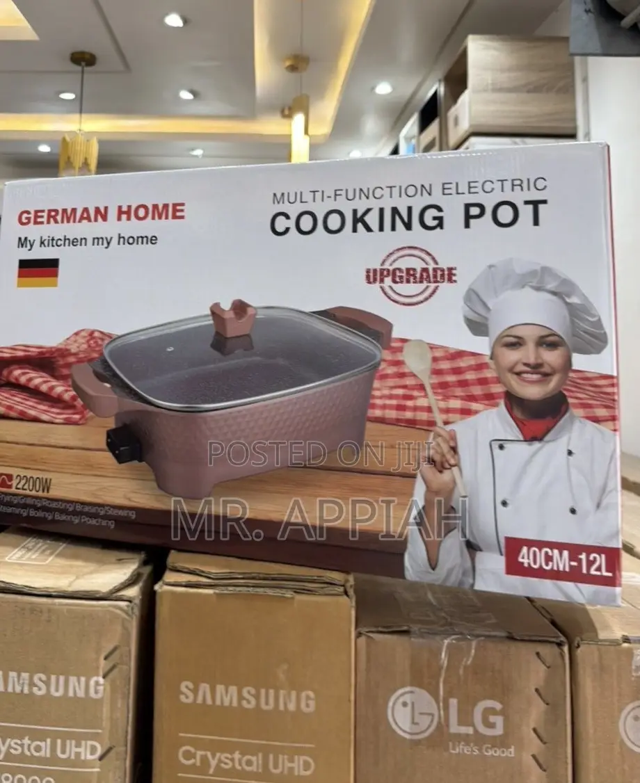 Shop Top German Multi-Purpose Electric Cooking Pot(2200wat)