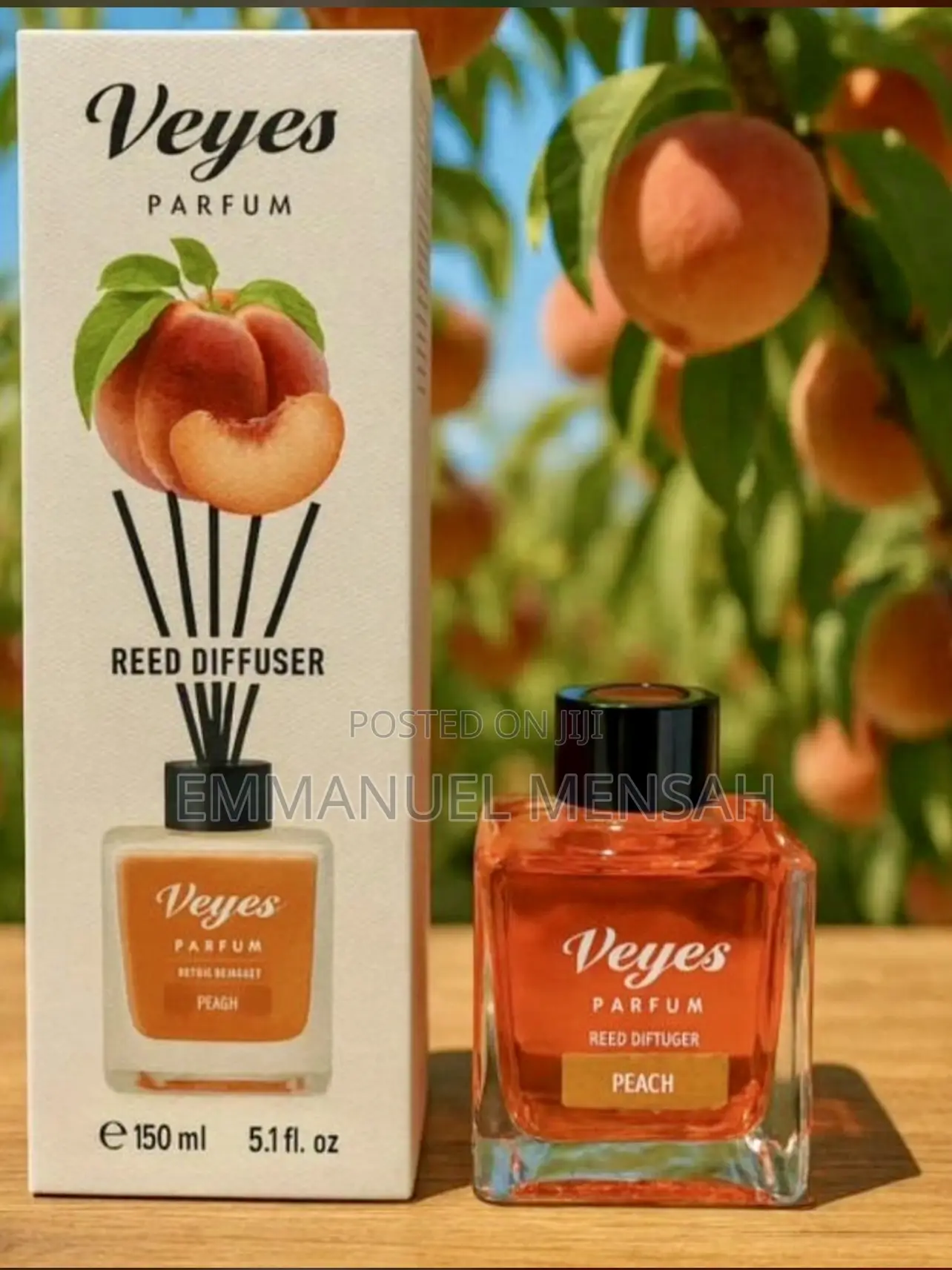 Veyes Premium Reed Diffuser – Long Lasting Home Fragrance (150ml)