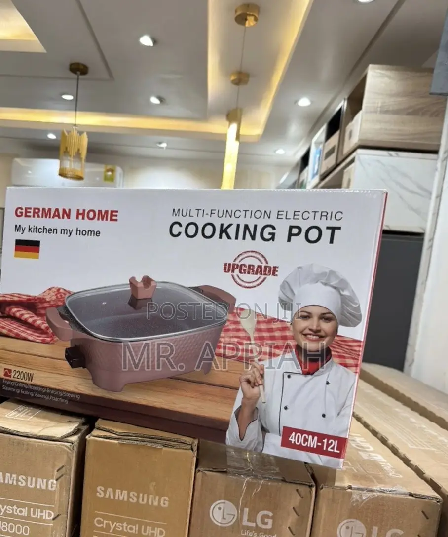 Shop Durable Top German Multi-Purpose Cooking Pot(2200watt) 