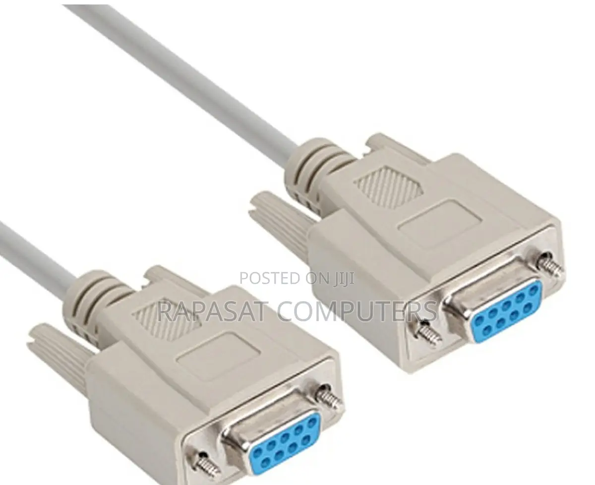 5m Serial Rs232 Db9 Female to Female Cable