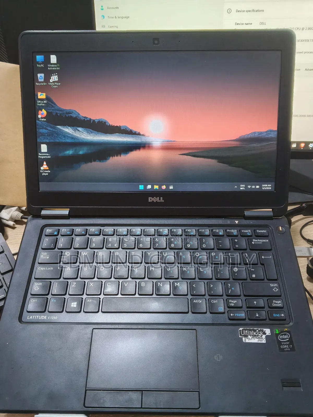 Laptop Dell Latitude E7240 8GB Intel Core i7 SSD 256GB