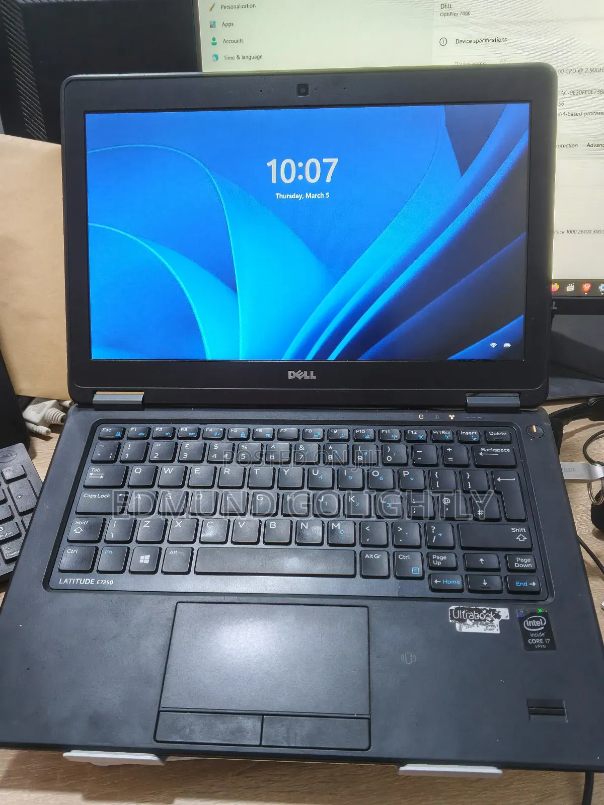 Laptop Dell Latitude E7240 8GB Intel Core i7 SSD 256GB