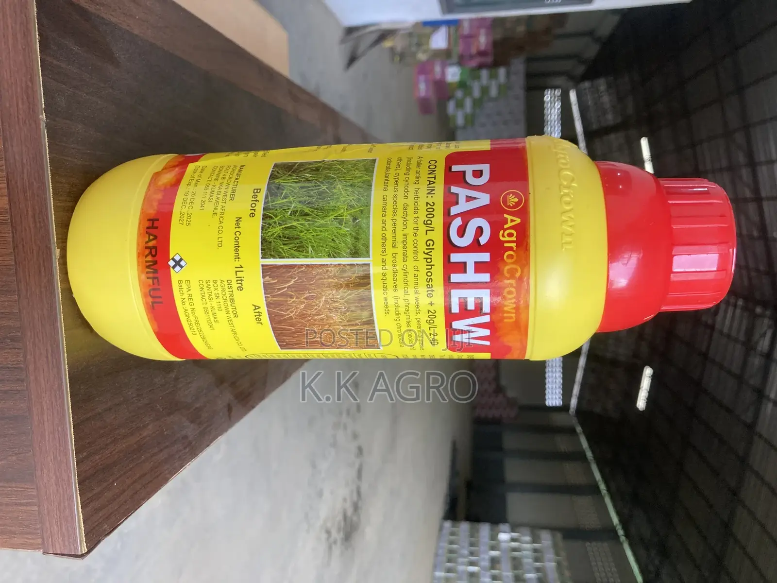 Herbicide for Farmers Pashew, Perfect Combination ( Glyphosate + 2-4d)