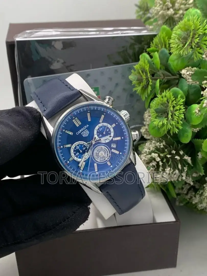 Tag Leather Watch