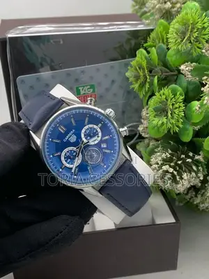 Tag Leather Watch
