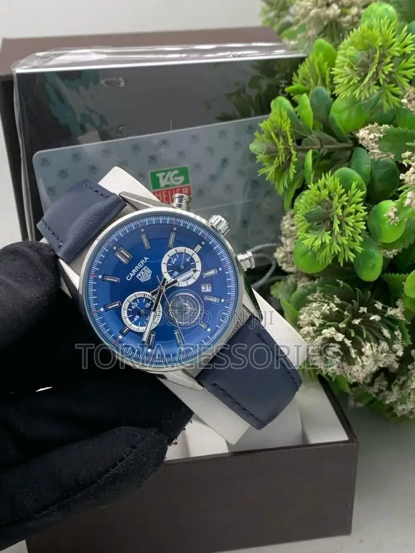 Tag Leather Watch