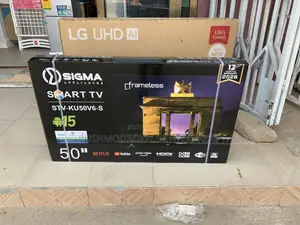 Sigma Stv-ku50v6-s:50 Smart Uhd Led Tv With Built-in Satellite Apps
