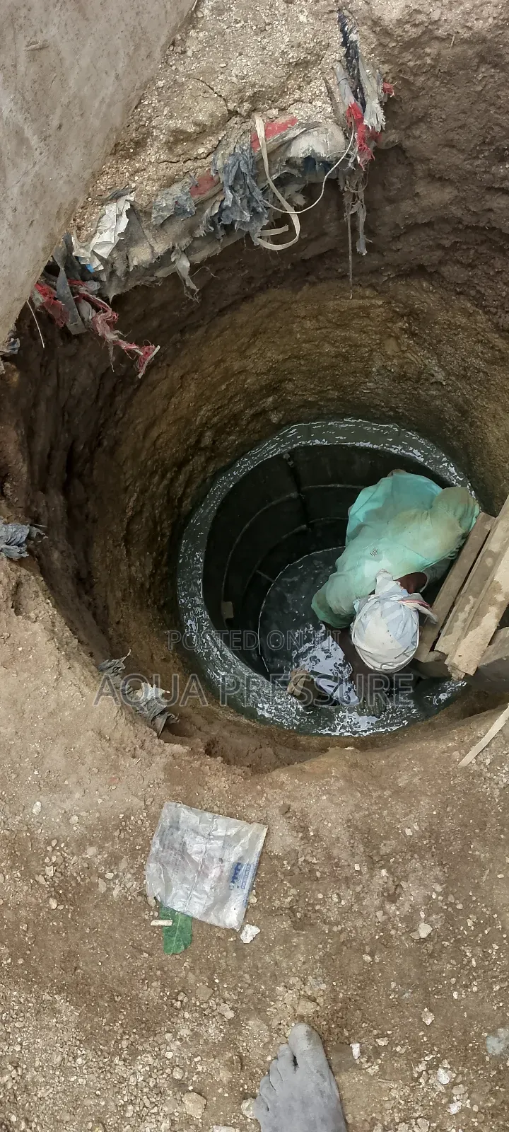 Digging Of Well,Construction Of Manhole Round And Square ,