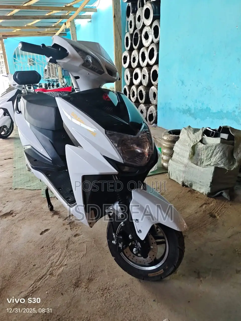 New Motorcycle 2026 White