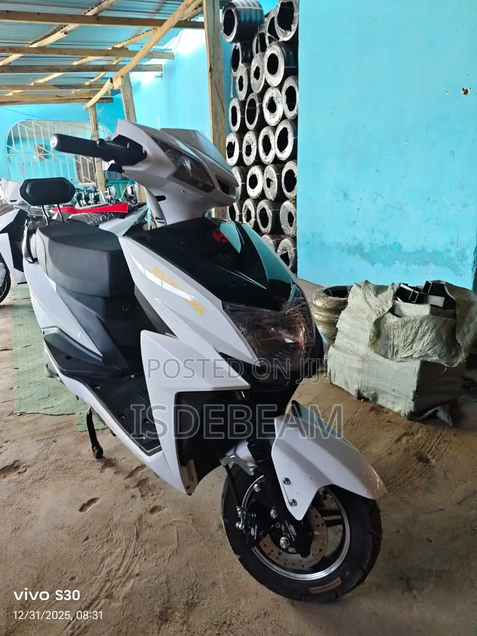 New Motorcycle 2026 White