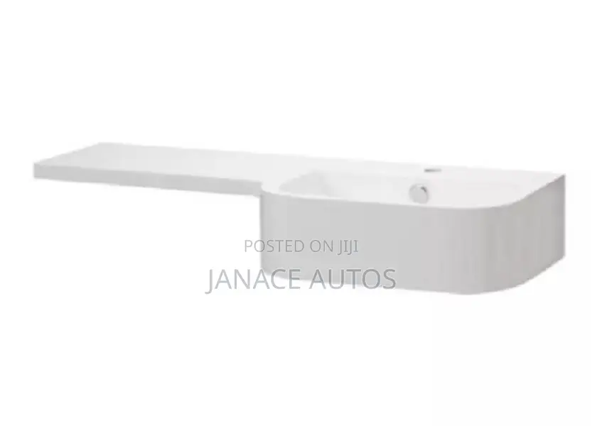 Tavistock Match 1200/1500mm Isocast Basin - Gloss White Right/Left