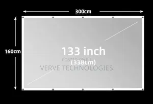 High Quality 133 Inch Metal Grey Projector Screen