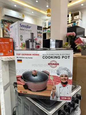 Ultra Modern Sleek 10l Cooking Electric Pot