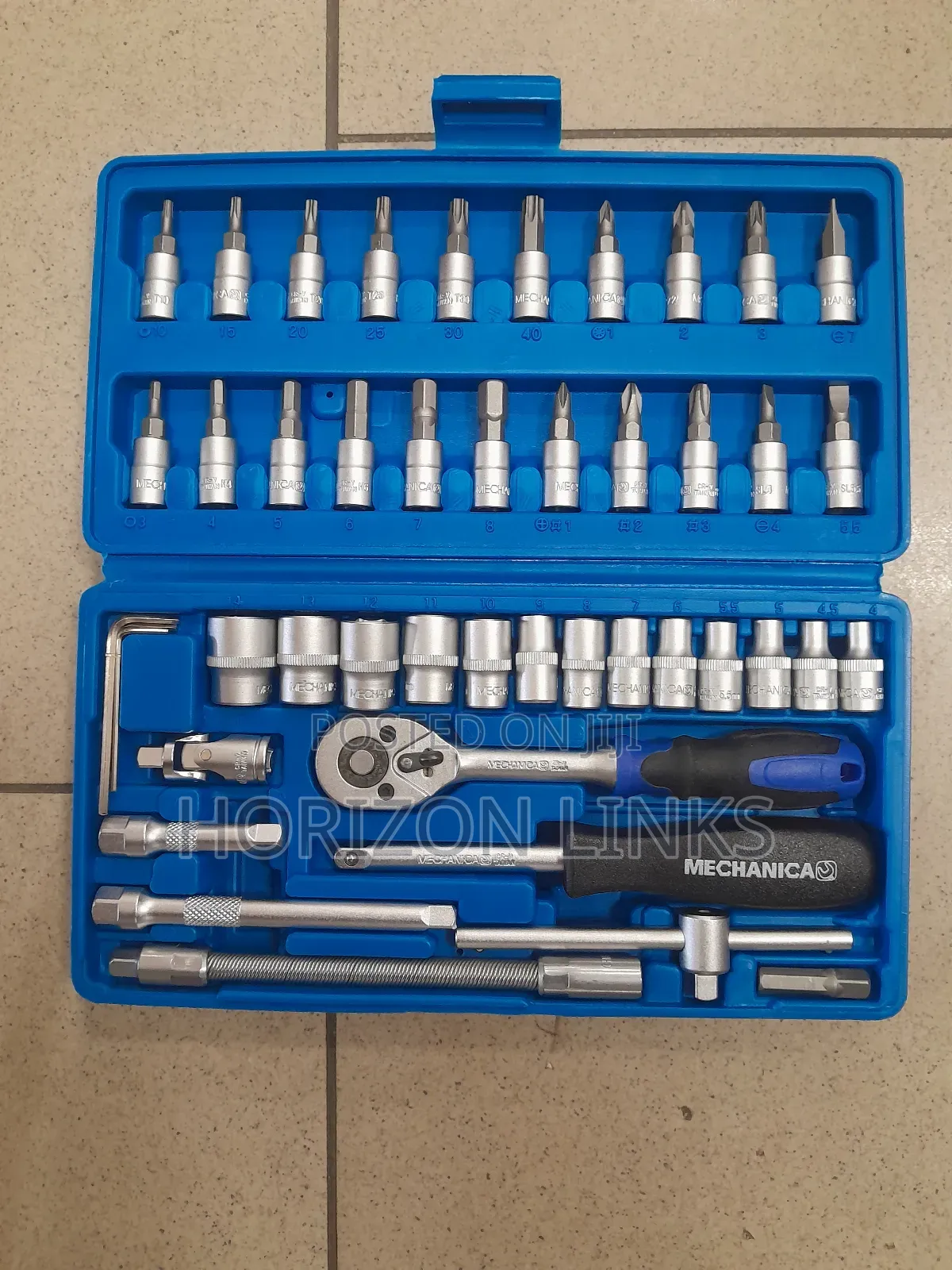 Mechanica Professional Socket Set Me-46-1/4