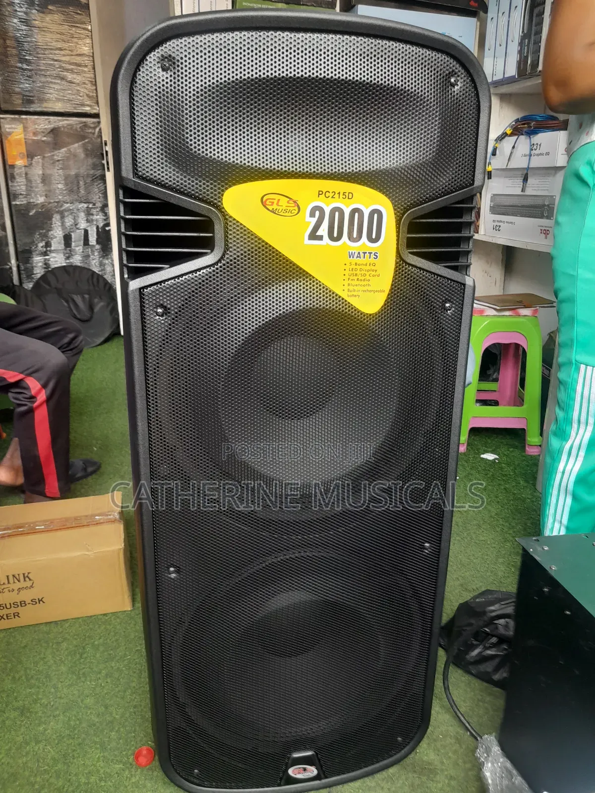 GLS Double Bluetooth Speaker With Two Microphone