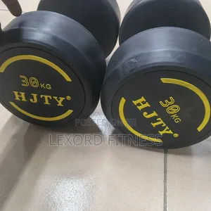 30kg Round Dumbbells Pair (60kg)