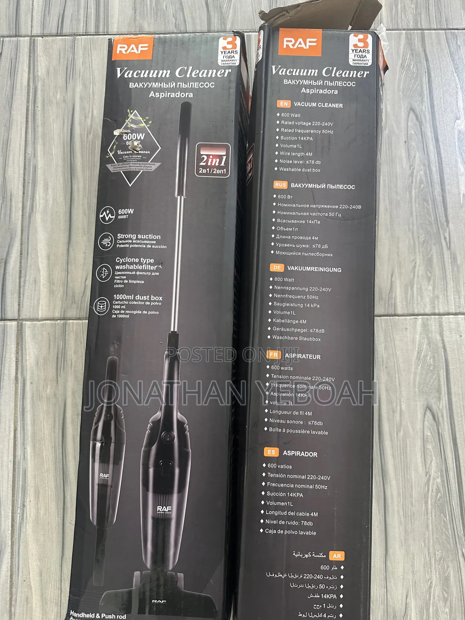 Vacuum Cleaner 2in1 600w