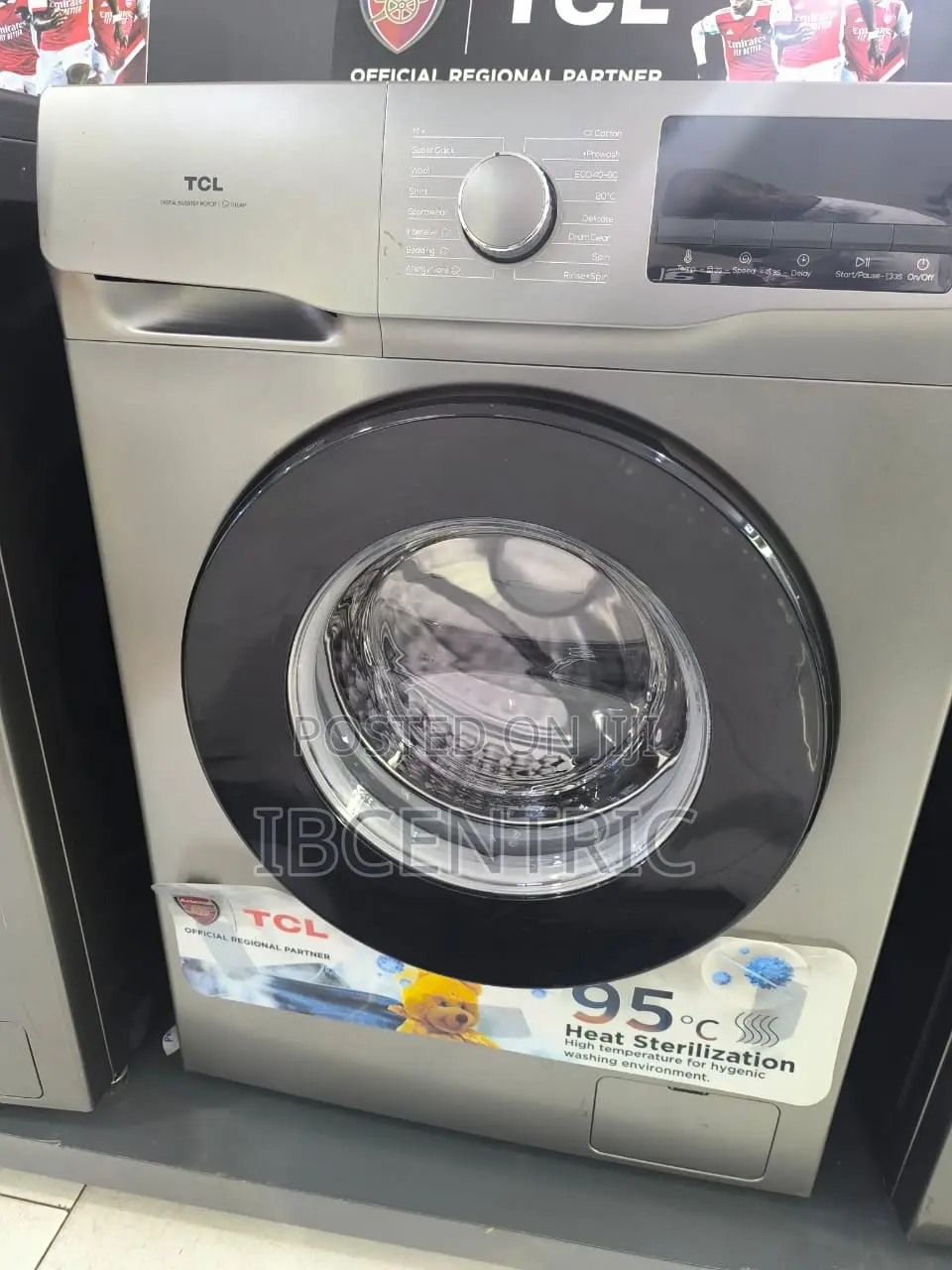 TCL Front Load 8kg Washing Machine