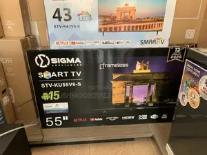 Immerse Yourself: Sigma 55" Smart Uhd HDR Led Tv