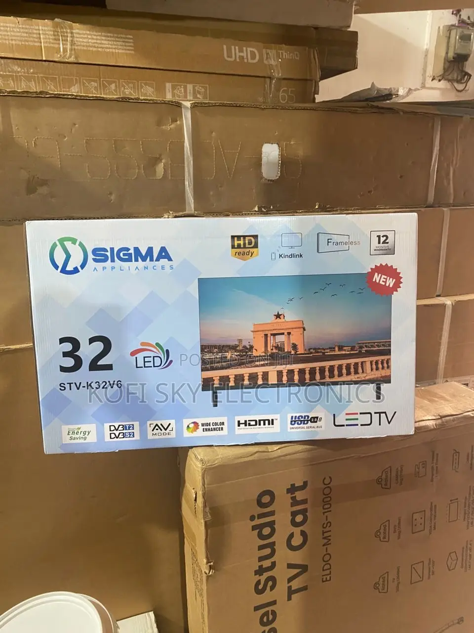 Sigma 32inch Led Hd Digital Satellite Tv SKV-K32v6
