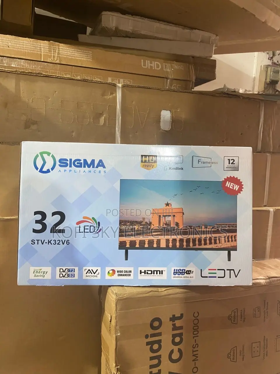 Sigma 32inch Led Hd Digital Satellite Tv SKV-K32v6