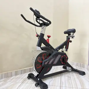 Body Tone Spinning Exercise Bike With Heart Rate Sensor