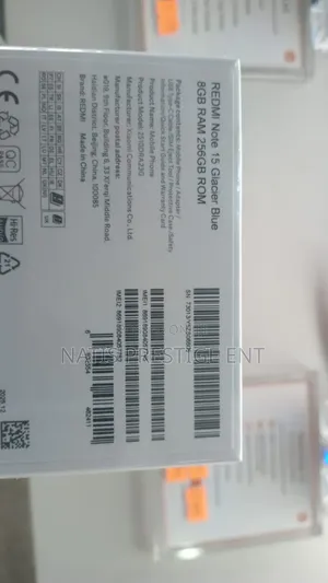 New Xiaomi Redmi 15 256 GB Black