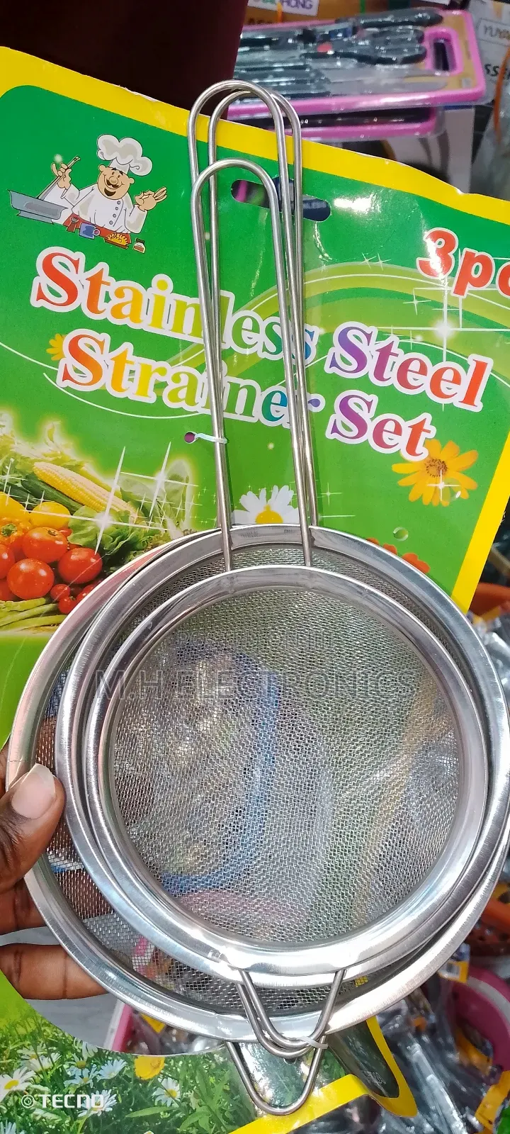 3 Set Stainless Strainer