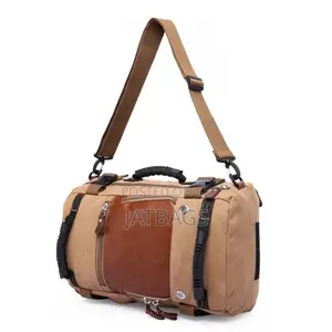 Khaki Colour Hand Shoulder Laptop Backpack (Free Delivery)