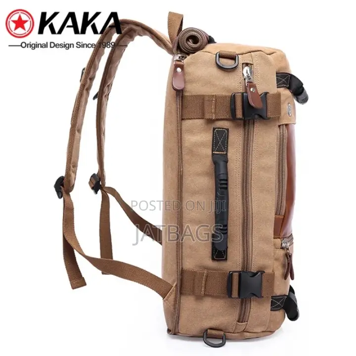 Khaki Colour Hand Shoulder Laptop Backpack (Free Delivery)