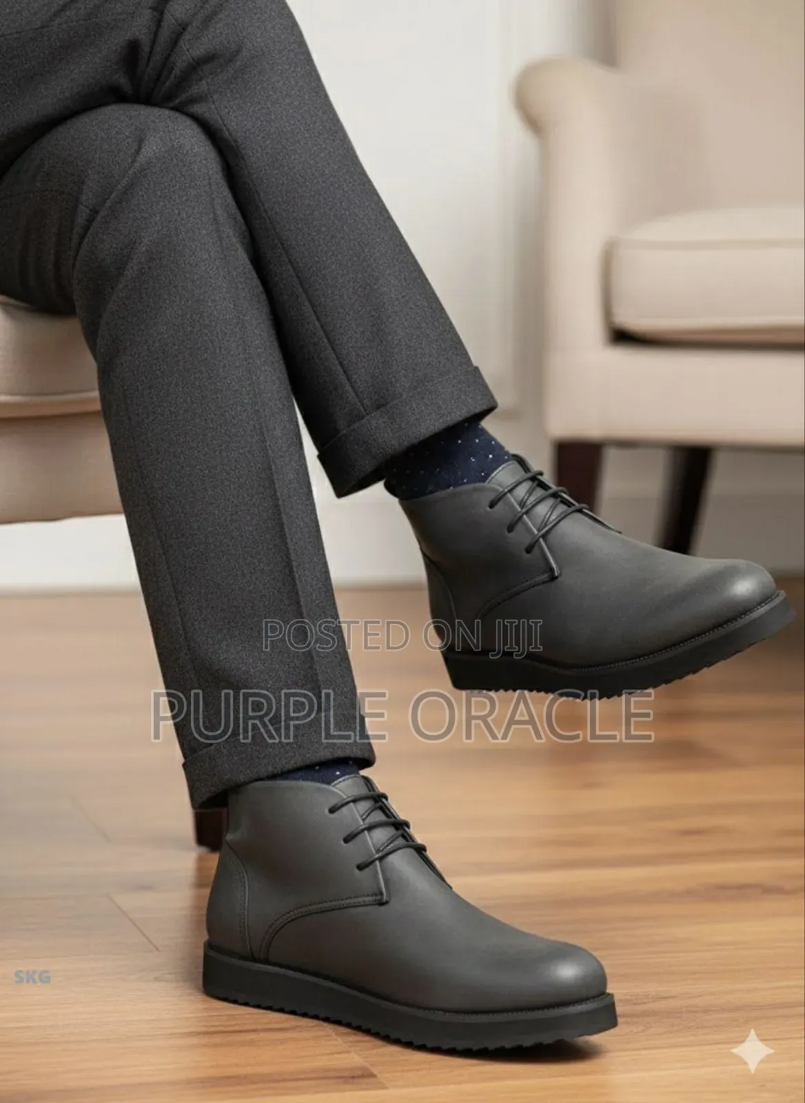 Black Timberland Chukka Boots