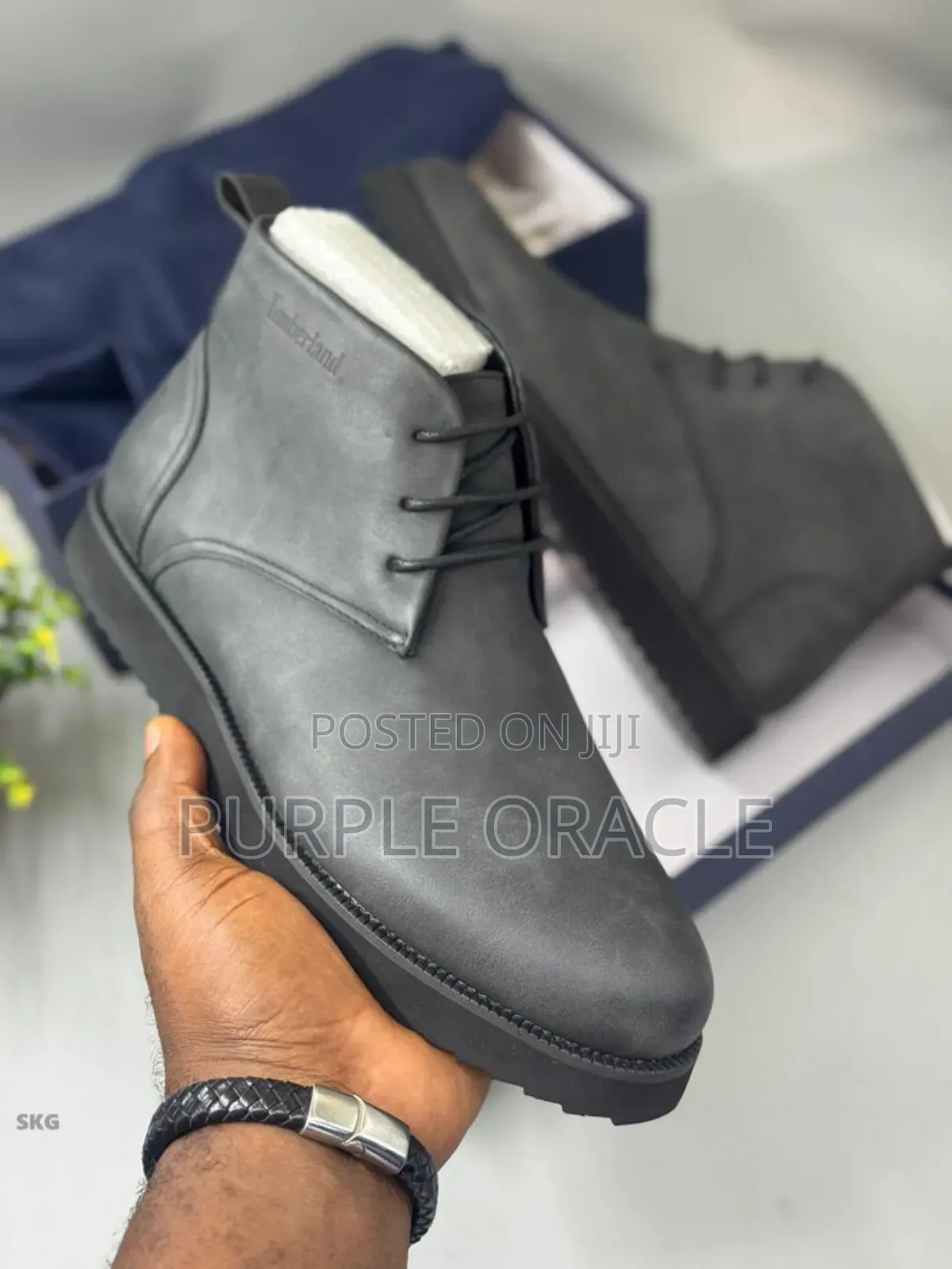 Black Timberland Chukka Boots