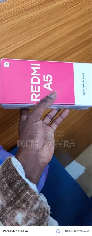 New Xiaomi Redmi A5 4G 128 GB Black