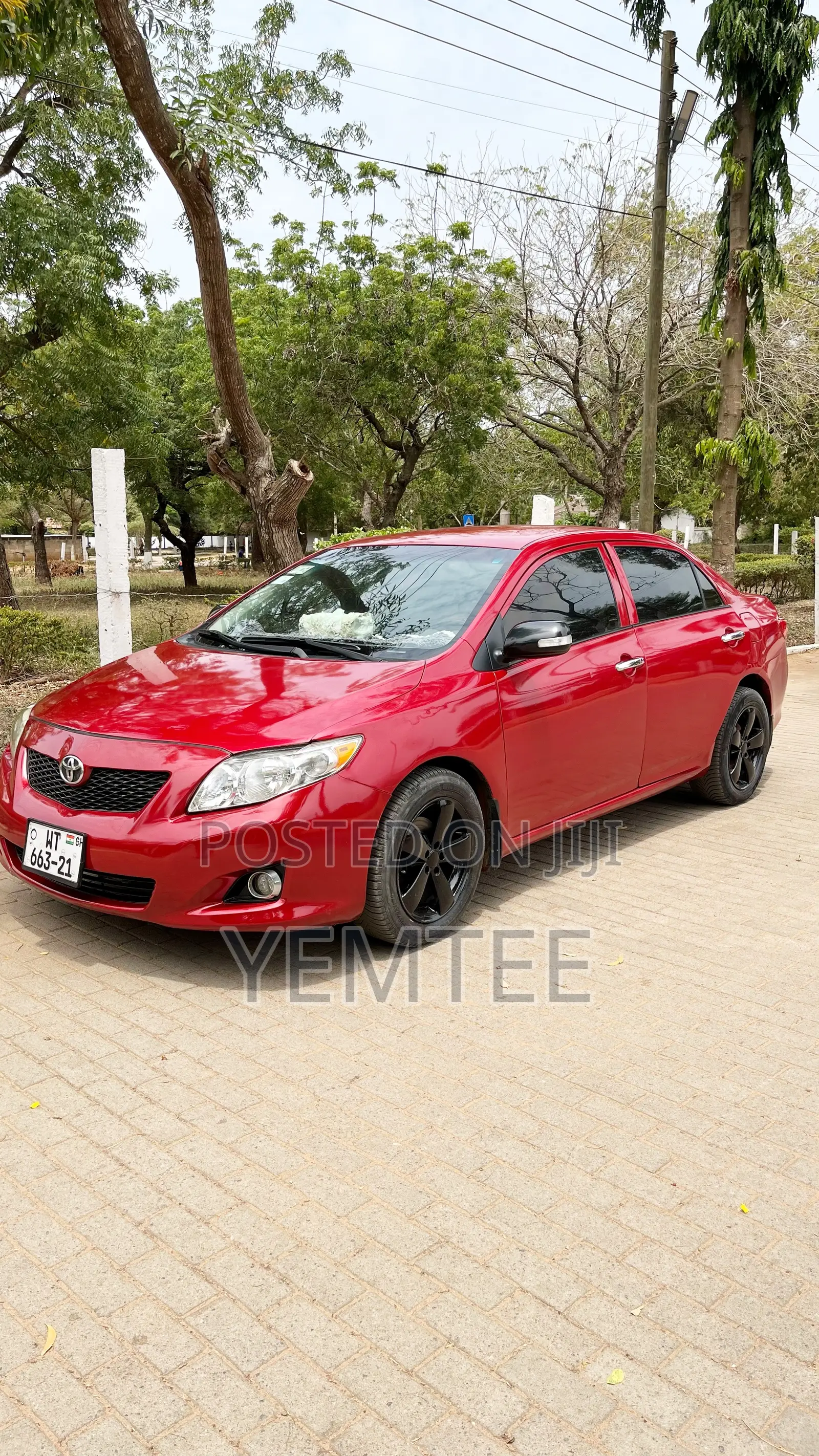 Toyota Corolla 2010 Red