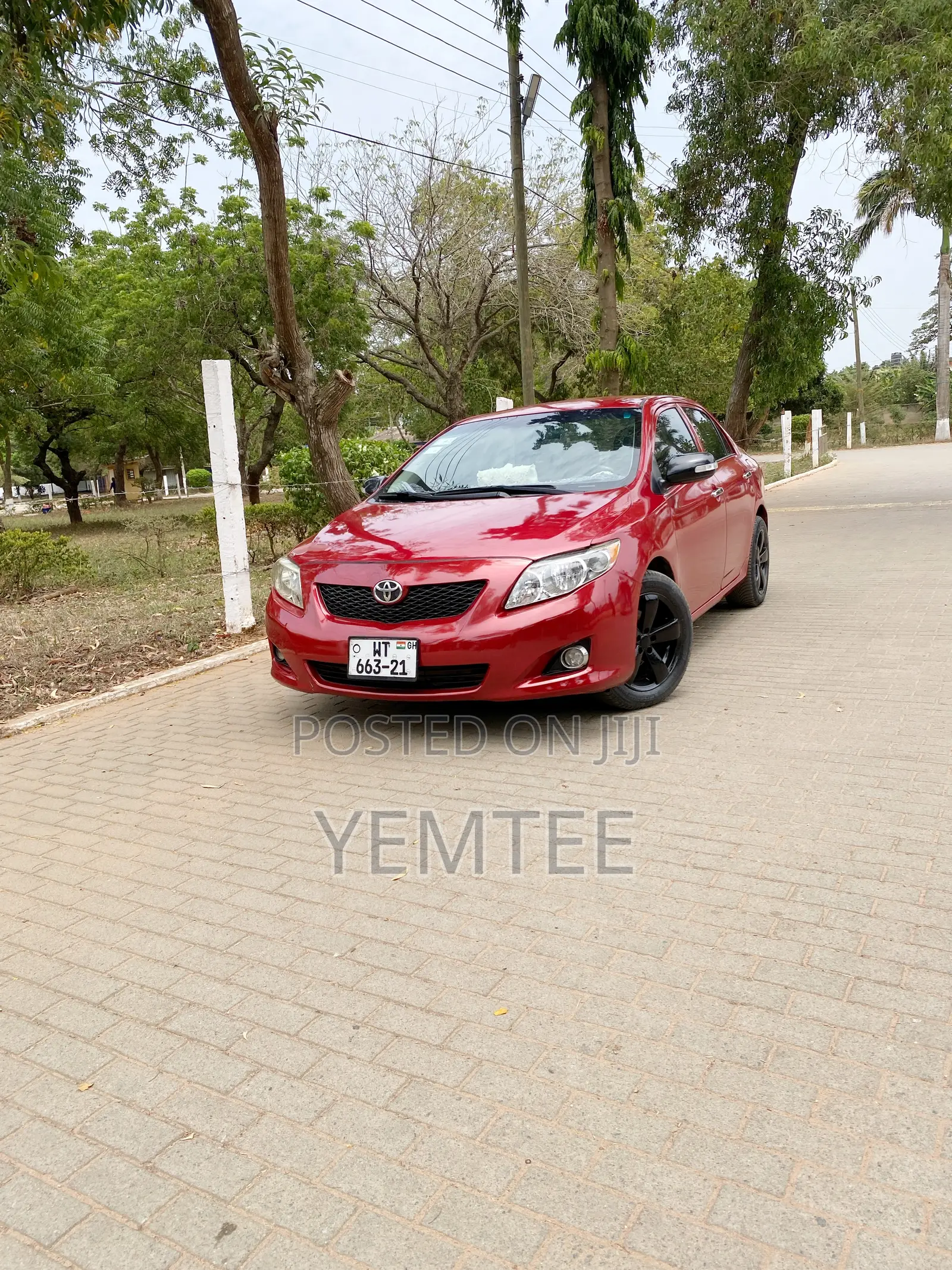 Toyota Corolla 2010 Red