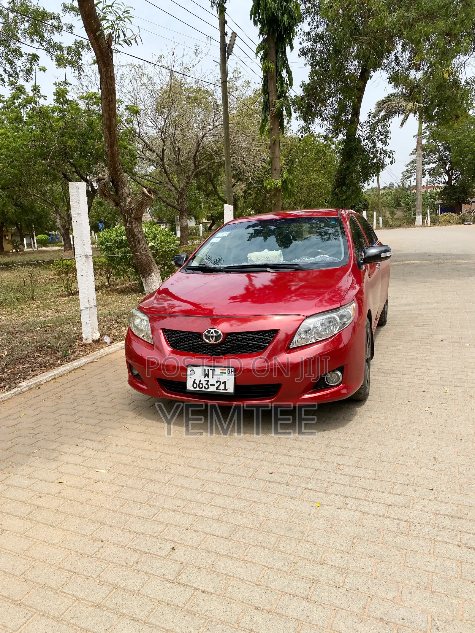 Toyota Corolla 2010 Red