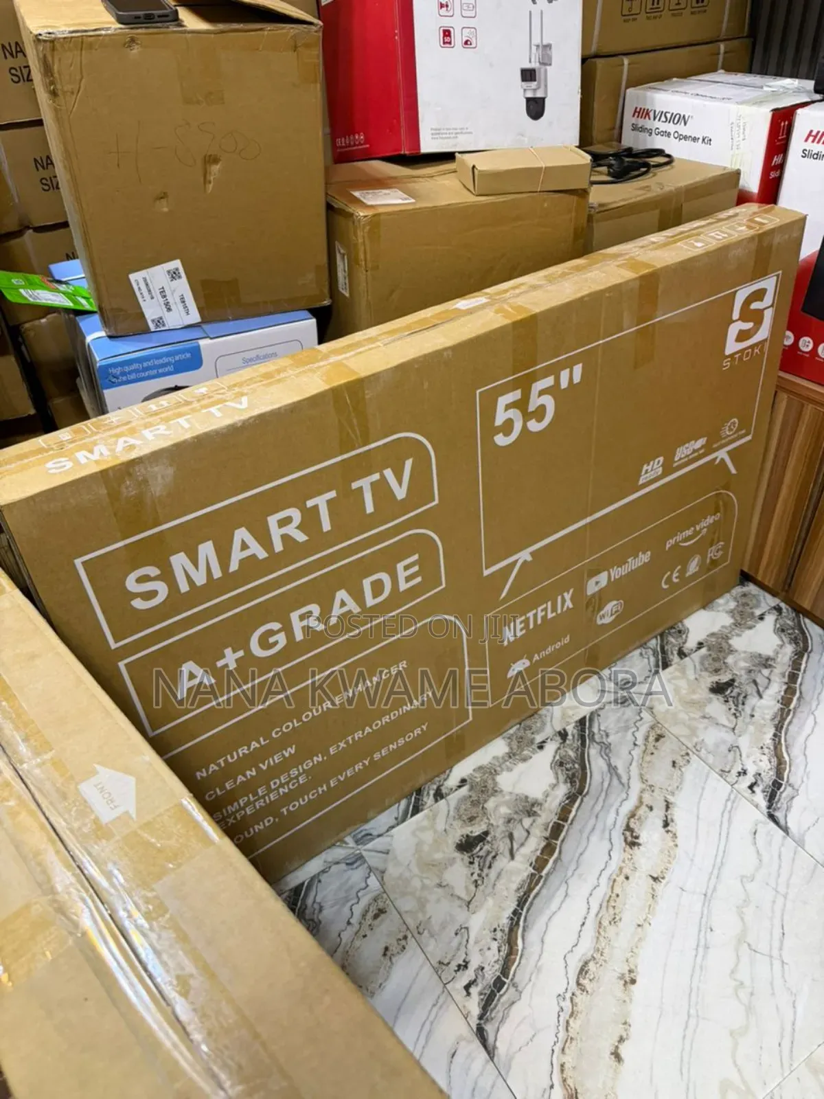 Brand New 55 Inches Stoki Android Tv