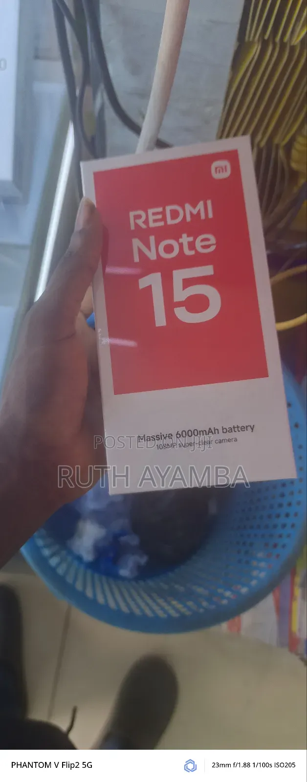 New Xiaomi Redmi Note 15 128 GB Black