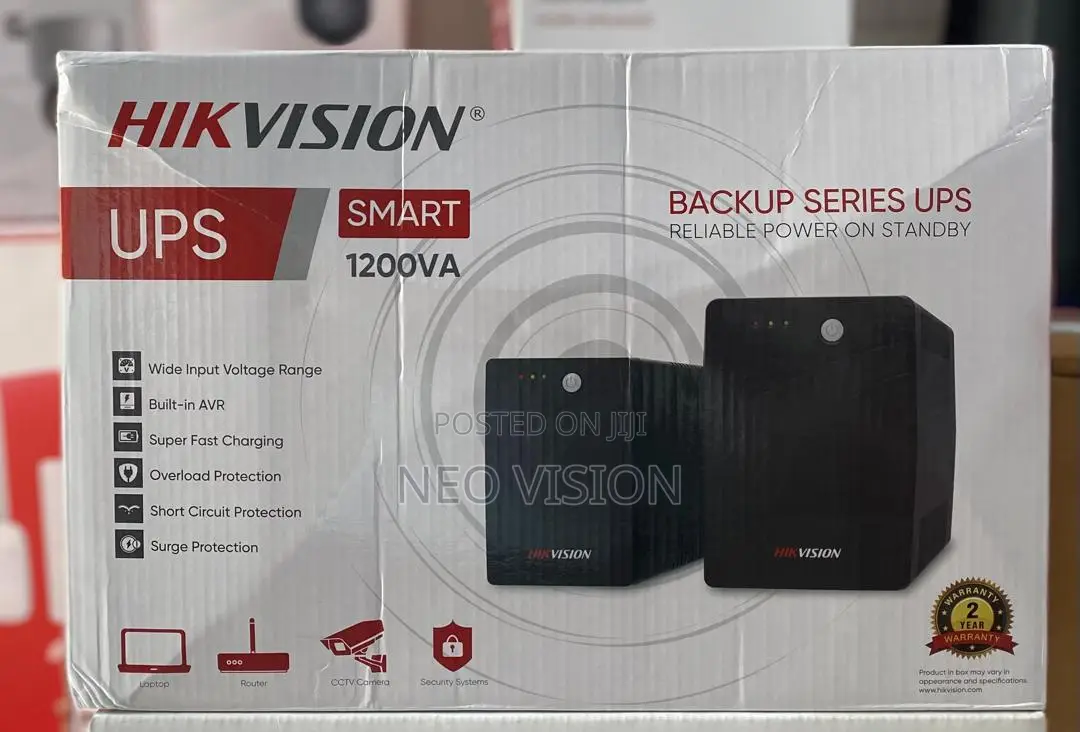 Hikvision Ups 1200va (Ds-ups1200-r)