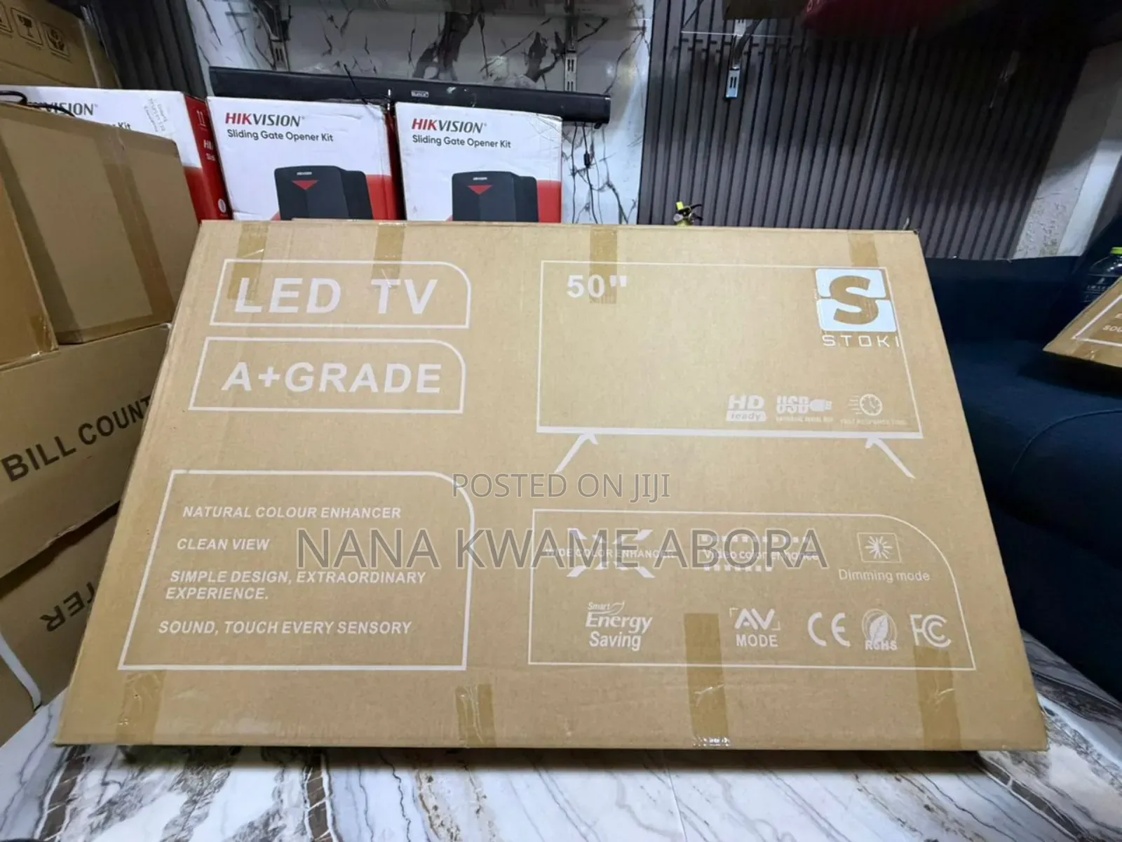 50 Inches Stoki Andriod Tv