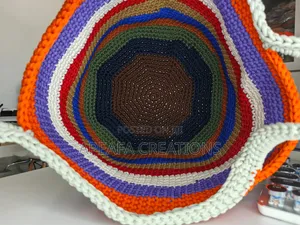 Crochet Polyester Cord Basket